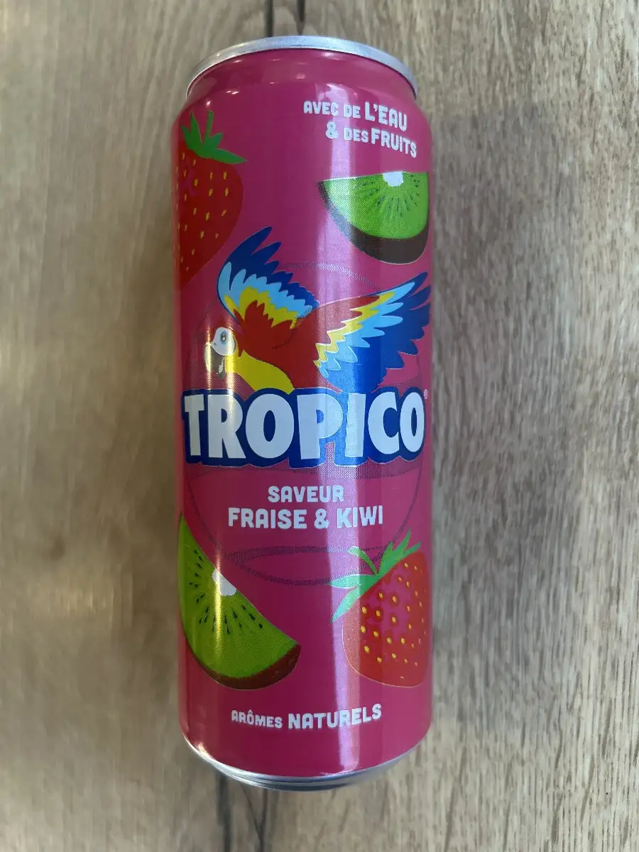 Tropico, saveurs, fraise kiwi