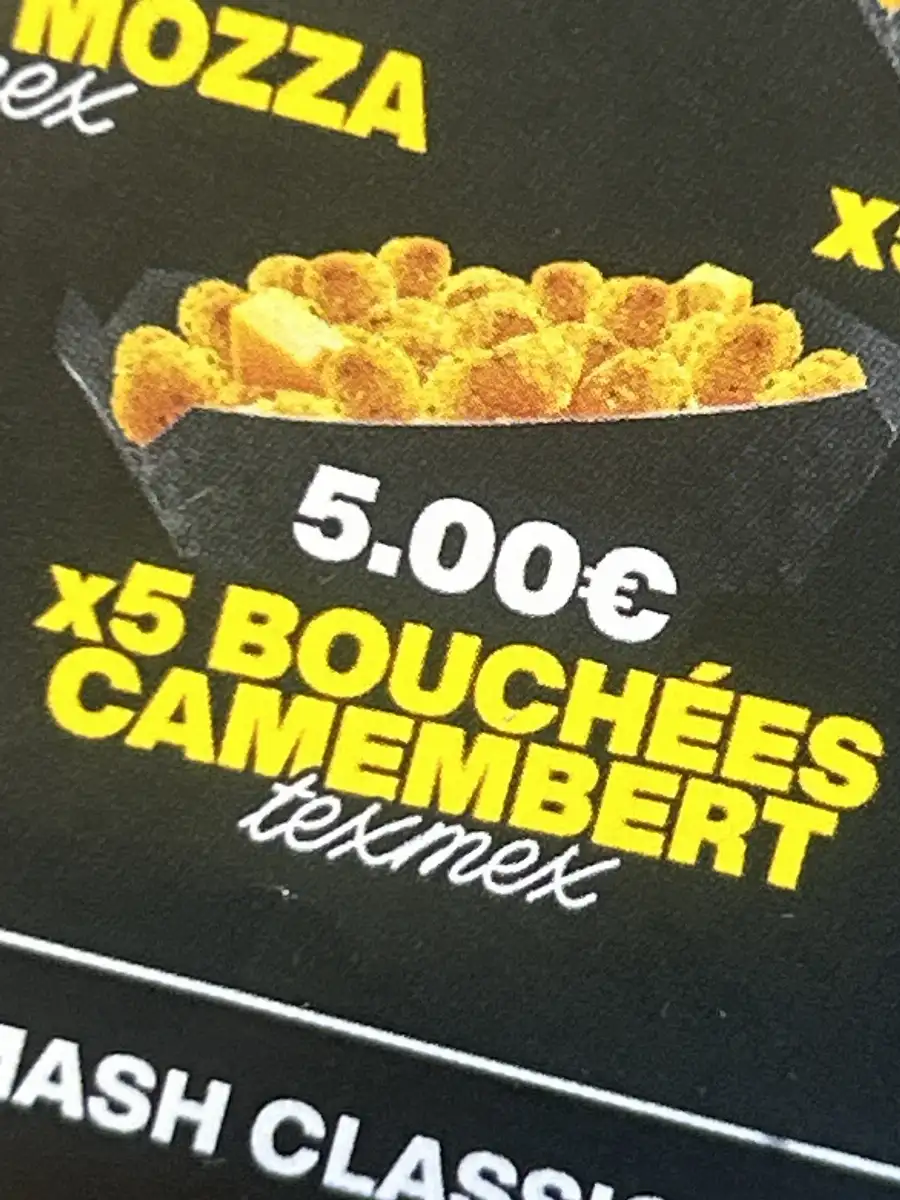 X5 Bouchées Camembert
