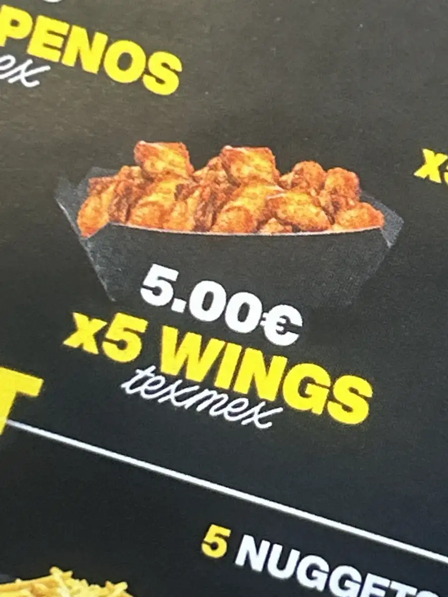 X5 Wings.